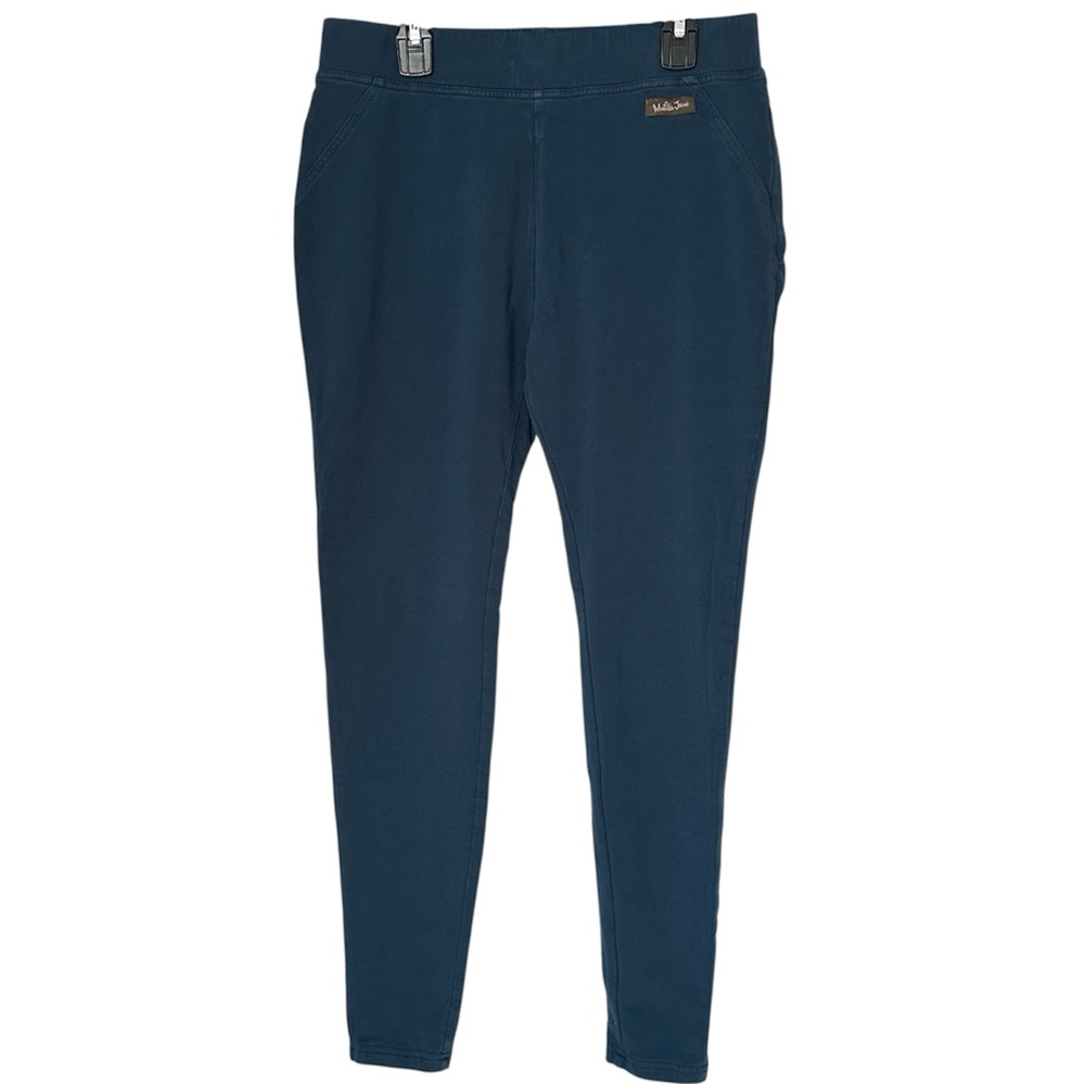 Matilda Jane The Gidley Jogger Dark Teal Blue Sweatpants Women’s Large 24626B
